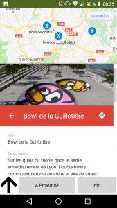 Skateparks Map Application Description