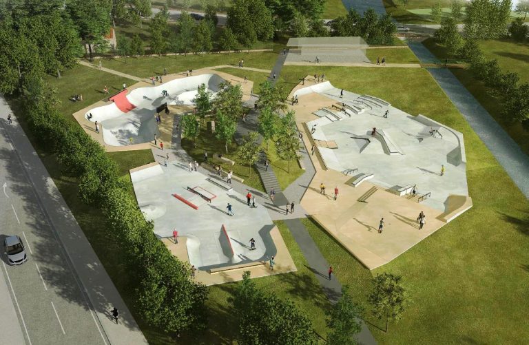 Skatepark de Thuir Aerien 03 768x501