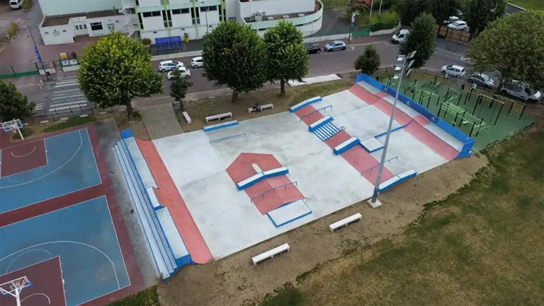 Villeneuve La Garenne skatepark apres plein pied 768x433