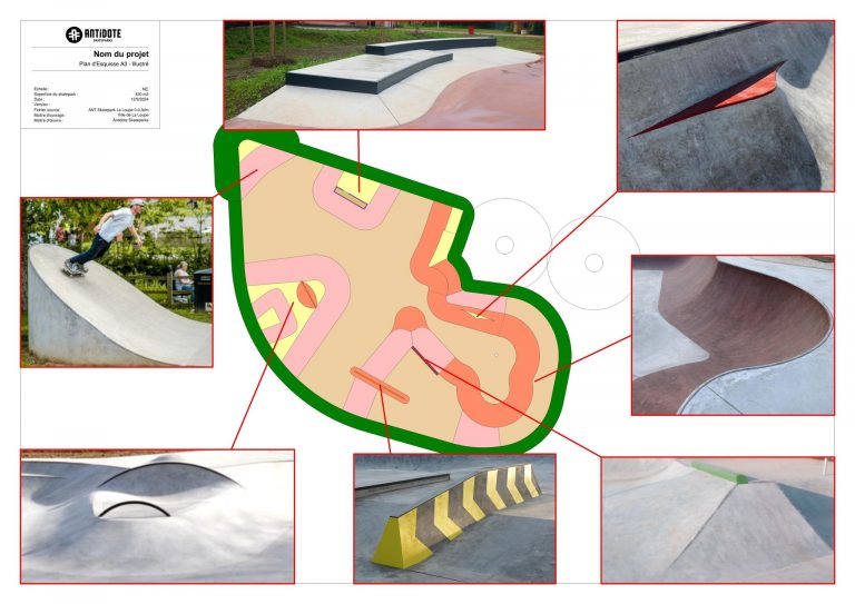 La Loupe Skatepark plan 768x543