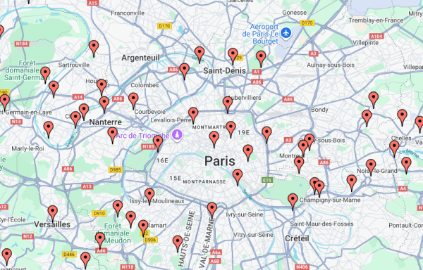 La Map des Skateparks et Pumptracks
