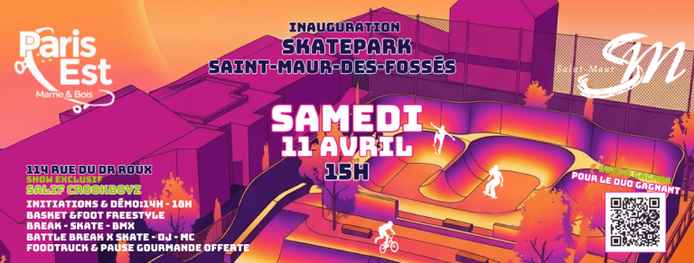 Skatepark de Saint Maur des Fosses 768x292