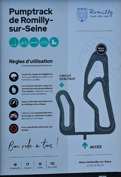 Pumptrack Romilly sur seine